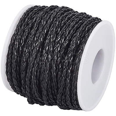 19M Braided Imitation Leather Cords LC-CL0001-02A-1
