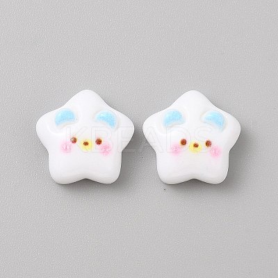 Resin Cabochons RESI-CJC0011-51C-1