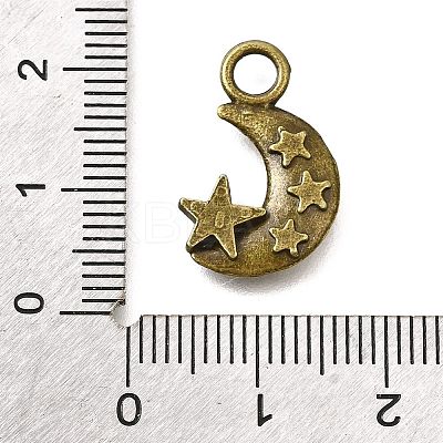 Tibetan Style Alloy Pendants TIBE-L008-14AB-1