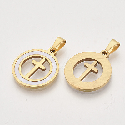 201 Stainless Steel Pendants X-STAS-N089-62G-1