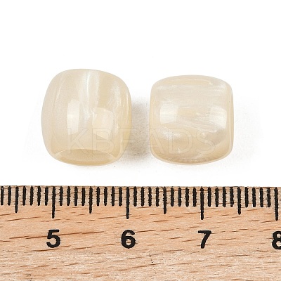 Opaque Resin European Beads X-RESI-C070-03-1