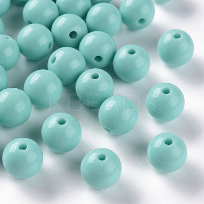 Opaque Acrylic Beads MACR-S370-C12mm-SS2107-1