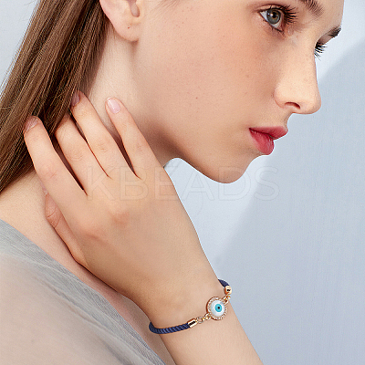 Evil Eye Bracelet Making Kit DIY-NB0006-86-1