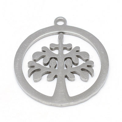 Non-Tarnish 201 Stainless Steel Pendants STAS-T008-084-1