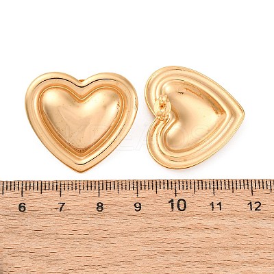304 Stainless Steel Stud Earrings EJEW-K311-01G-1