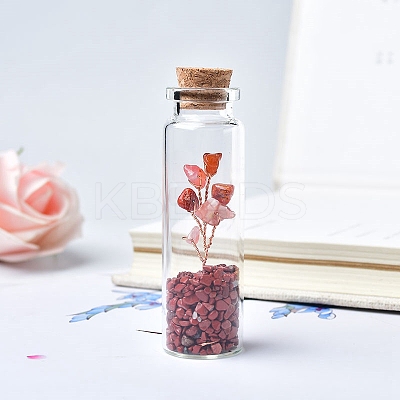 Glass Wishing Bottles PW-WG84838-05-1