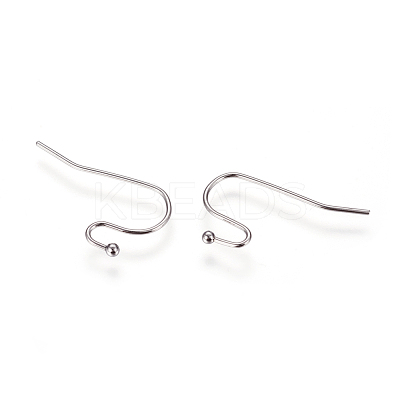 Tarnish Resistant 316 Surgical Stainless Steel Earring Hooks X-STAS-F216-02P-1