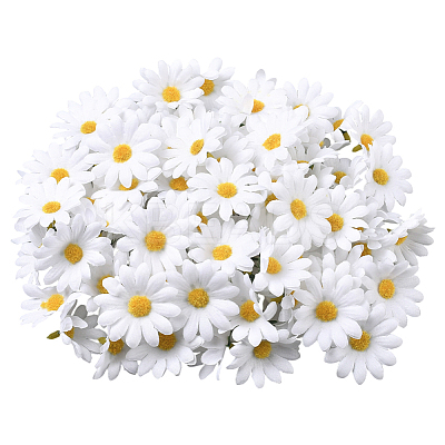100Pcs Cloth Artificial Sunflower DIY-SP0005-96B-1