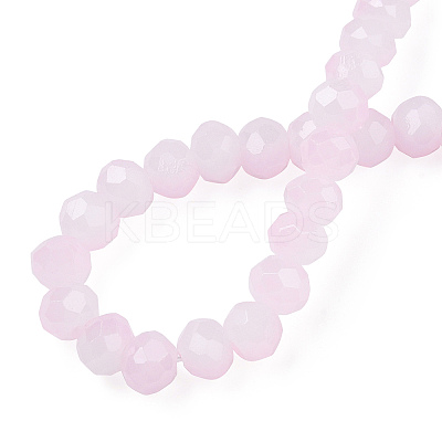Two-Tone Imitation Jade Glass Beads Strands LS-GLAA-T033-01A-03-1