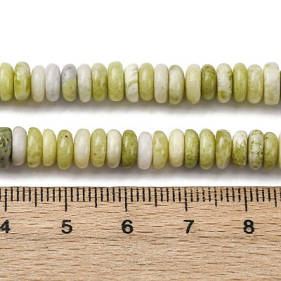 Natural Jade Beads Strands G-L624-H07-6x2mm-1