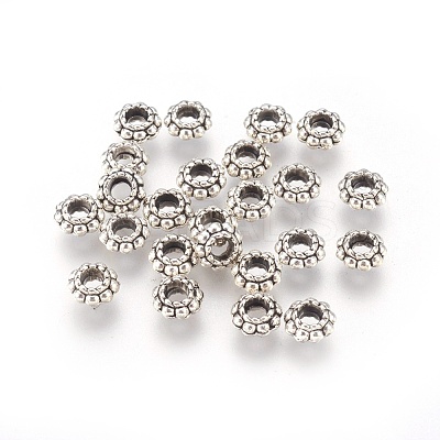 Tibetan Style Alloy Spacer Beads LF1565Y-1