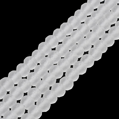 Transparent Glass Beads Strands LS-EGLA-A034-T10mm-MD19-1