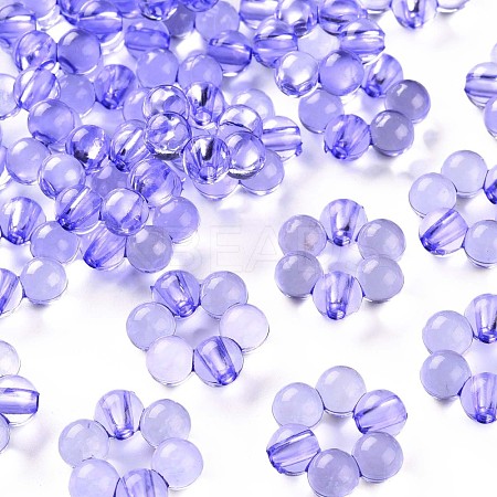 Transparent Acrylic Bead Frames TACR-S153-01A-47-1