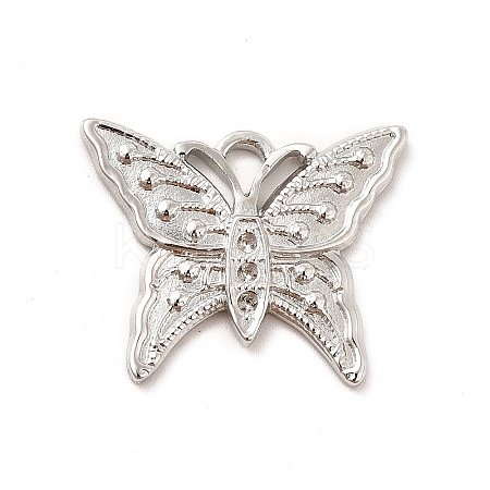 Non-Tarnish 304 Stainless Steel Pendant Rhinestone Settings LS-STAS-F282-10P-1