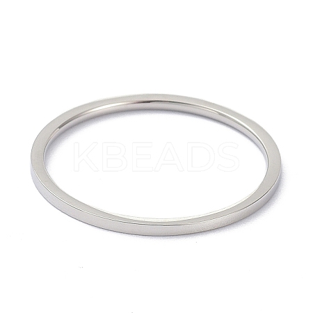Non-Tarnish 1mm Polished Plain Dome Finger Ring for Girl Women RJEW-C012-02G-P-1