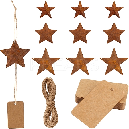 Star Rust Iron Big Pendants IFIN-GF0001-10A-1