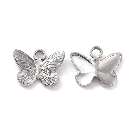 Non-Tarnish 304 Stainless Steel Charms X-STAS-C059-04P-1
