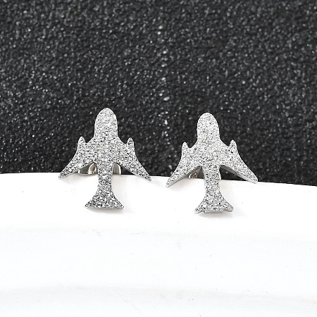 304 Stainless Steel Stud Earrings EJEW-H161-01P-J-1