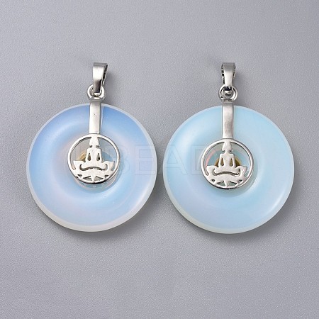 Opalite Pendants G-F640-D01-1