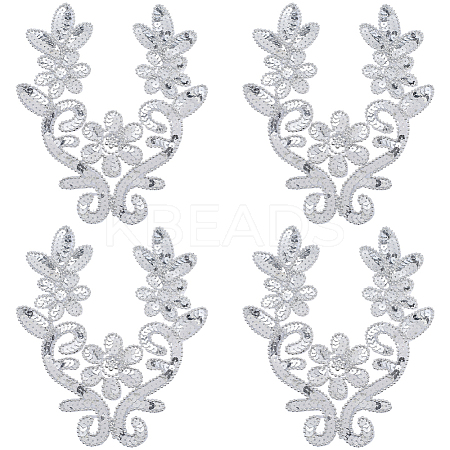 Polyester Embroidery Ornament Accessories PATC-WH20015-03B-1
