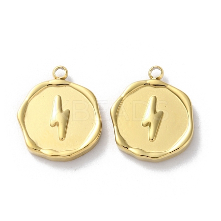 Ion Plating(IP) 304 Stainless Steel Pendants STAS-Z099-01G-05-1