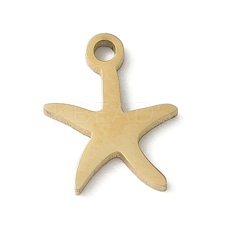 304 Stainless Steel Pendants STAS-E501-06G-1