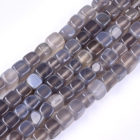 Natural Agate Beads Strands G-T121-04E-1