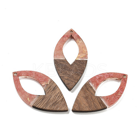 Walnut Wood Pendants FIND-Z050-06J-1