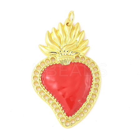 Alloy Enamel Pendants FIND-Z074-02G-02-1
