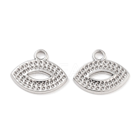 Non-Tarnish 304 Stainless Steel Pendant Rhinestone Settings STAS-P364-01P-1