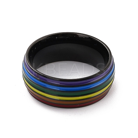 Rainbow Pride Finger Ring LS-RJEW-M140-01EB-1