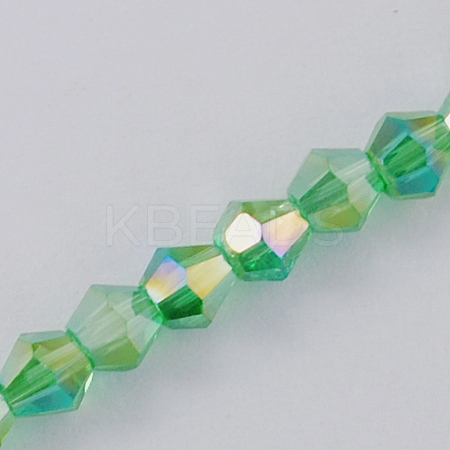 Glass Beads Strands EGLA-S056-3mm-06-1