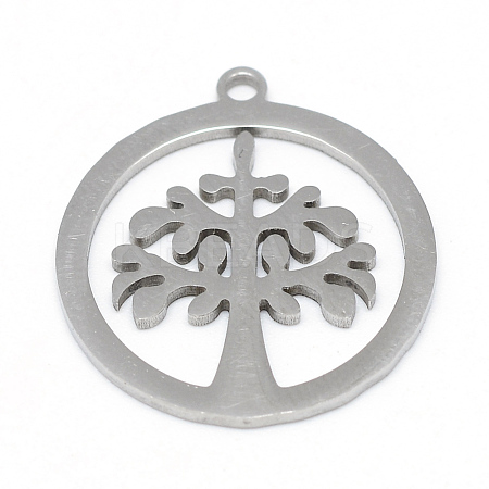 Non-Tarnish 201 Stainless Steel Pendants STAS-T008-084-1