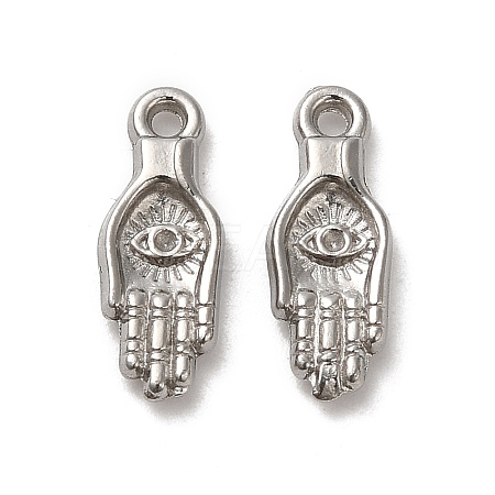 Tarnish Resistant 304 Stainless Steel Pendant Rhinestone Settings STAS-I203-57P-1
