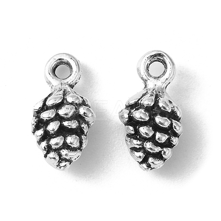 Pine Cone Tibetan Style Alloy Pendants LS-TIBEP-R344-25AS-LF-1