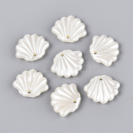 ABS Plastic Imitation Pearl Pendants OACR-T028-89-1