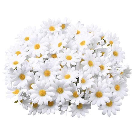 100Pcs Cloth Artificial Sunflower DIY-SP0005-96B-1