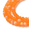 Transparent Glass Beads Strands EGLA-A034-T4mm-MB05-4