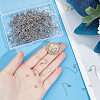 200Pcs 304 Stainless Steel Earring Hooks STAS-SP0001-44-3