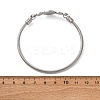 Religion 304 Stainless Steel Bangles for Women LS-BJEW-K280-01P-5