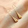 304 Stainless Steel Dangle Earrings EJEW-NH0004-01G-2