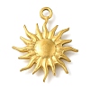 304 Stainless Steel Pendants STAS-Z092-01G-01-1