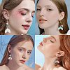 DIY Mermaid and Fishtail Shape Drop Earring Making Kit DIY-SC0018-15-6