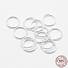 925 Sterling Silver Open Jump Rings STER-F032-07S-1