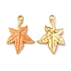 304 Stainless Steel Enamel Pendants STAS-K256-08G-03-1
