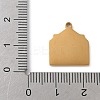 Christmas Themes 304 Stainless Steel Enamel Pendants STAS-K312-04M-G-3