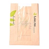 Rectangle with Leaf Pattern Paper Baking Bags CARB-K0001-01D-3