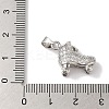 Rack Plating Brass & Cubic Zirconia Pendants KK-L216-064P-3