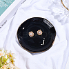 Round Ceramic Jewelry Dish AJEW-WH20067-015A-3