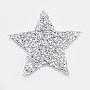 Glitter Hotfix Rhinestone RGLA-WH0001-02D-1